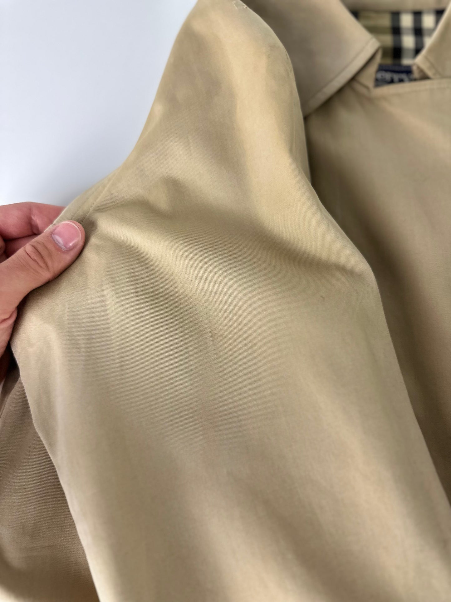 Vintage Burberry Trench Coat Size 12 M