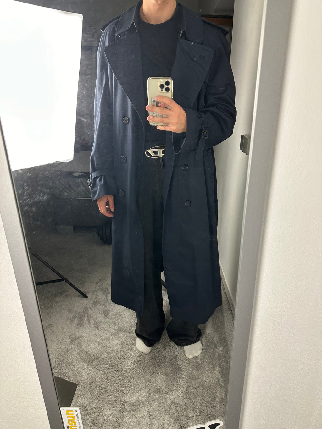 Burberrys Trenchcoat (54/XL) including Inlet
