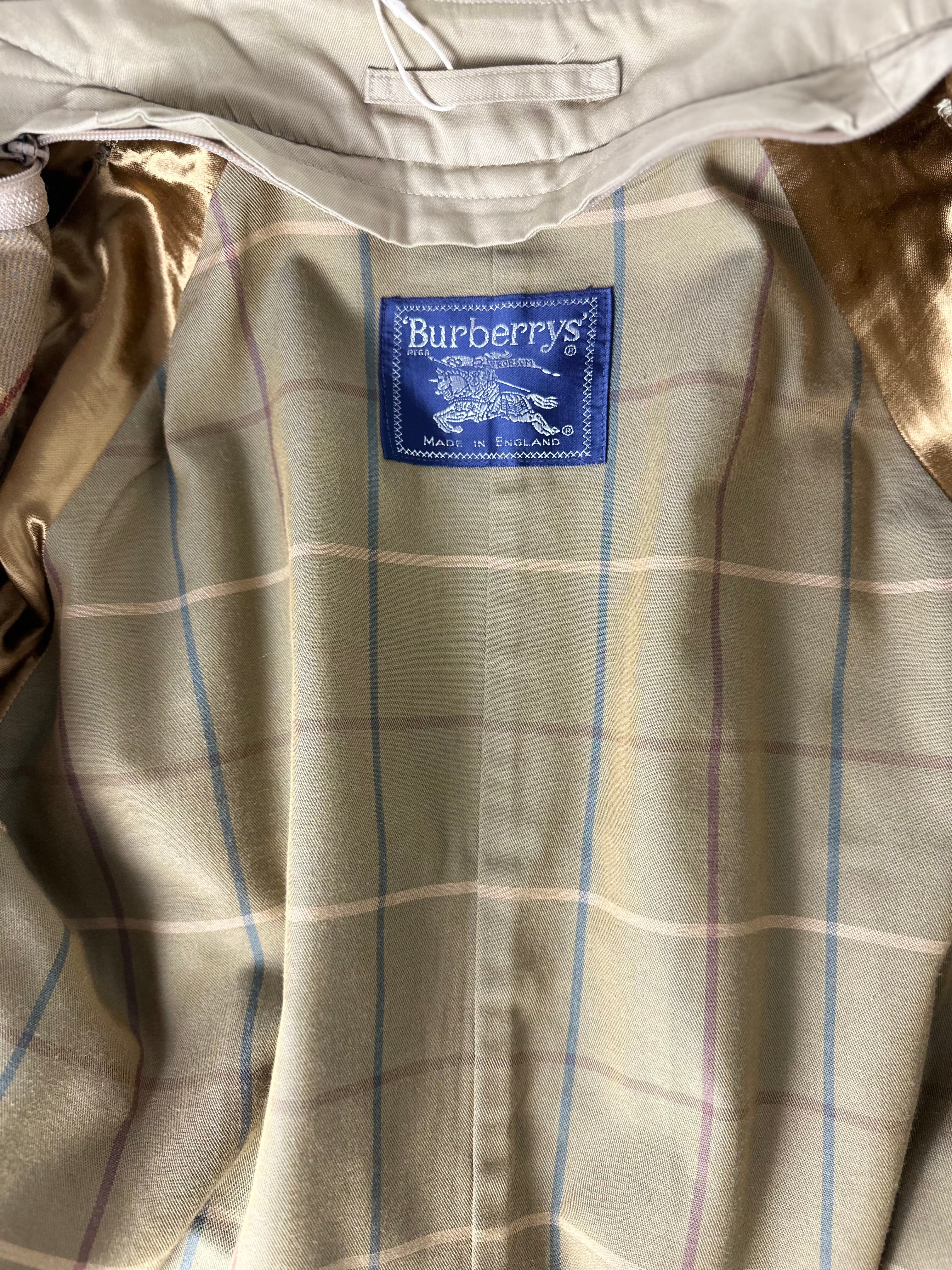 Burberrys Trenchcoat (10/S) including Inlet