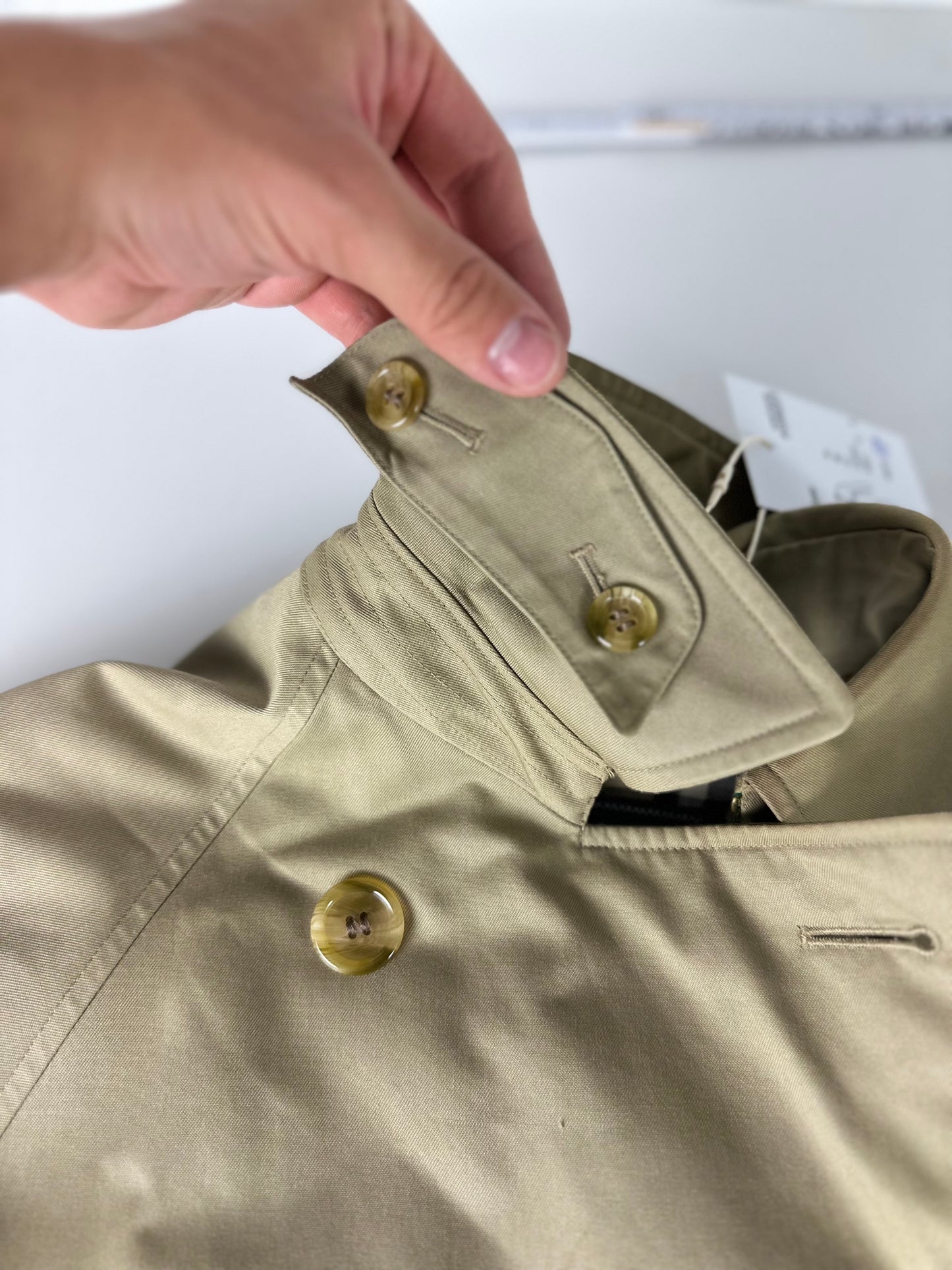Vintage Burberry Trench Coat Size 10 S