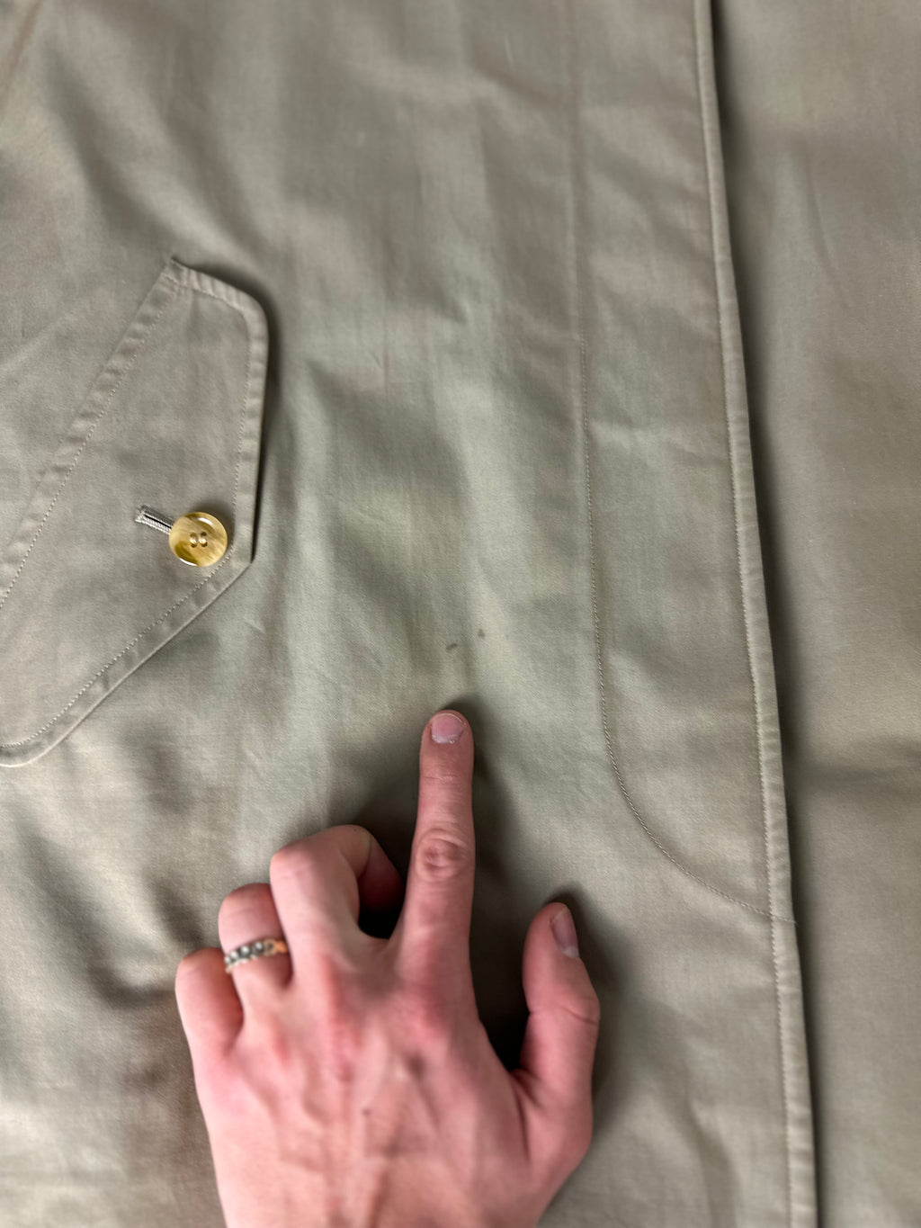 Burberrys Trenchcoat (8/XS) including Inlet