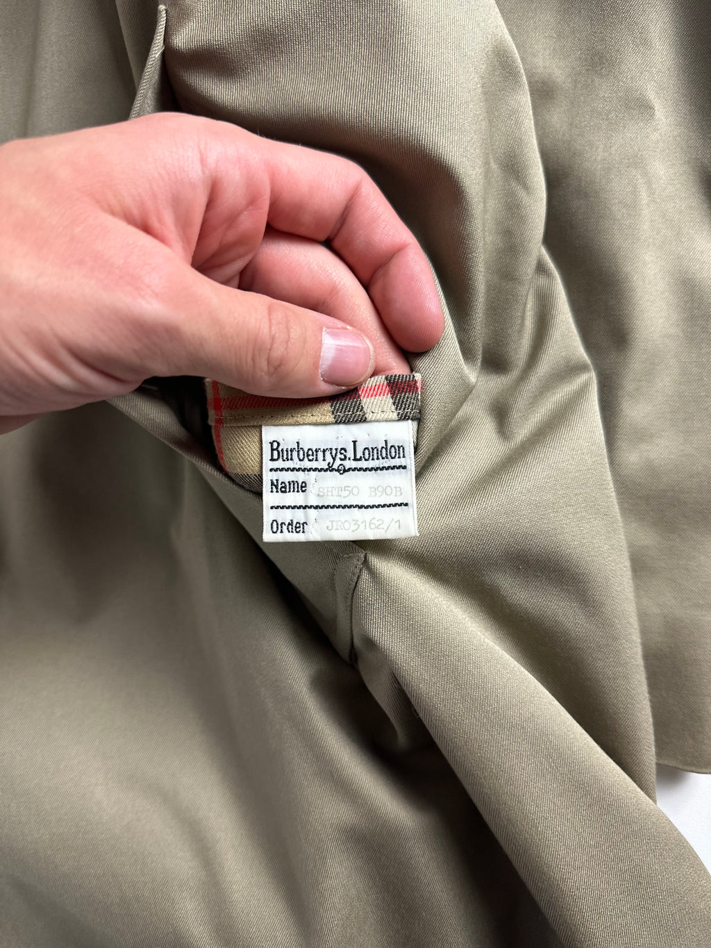 Burberrys Carcoat (50/L) including Inlet