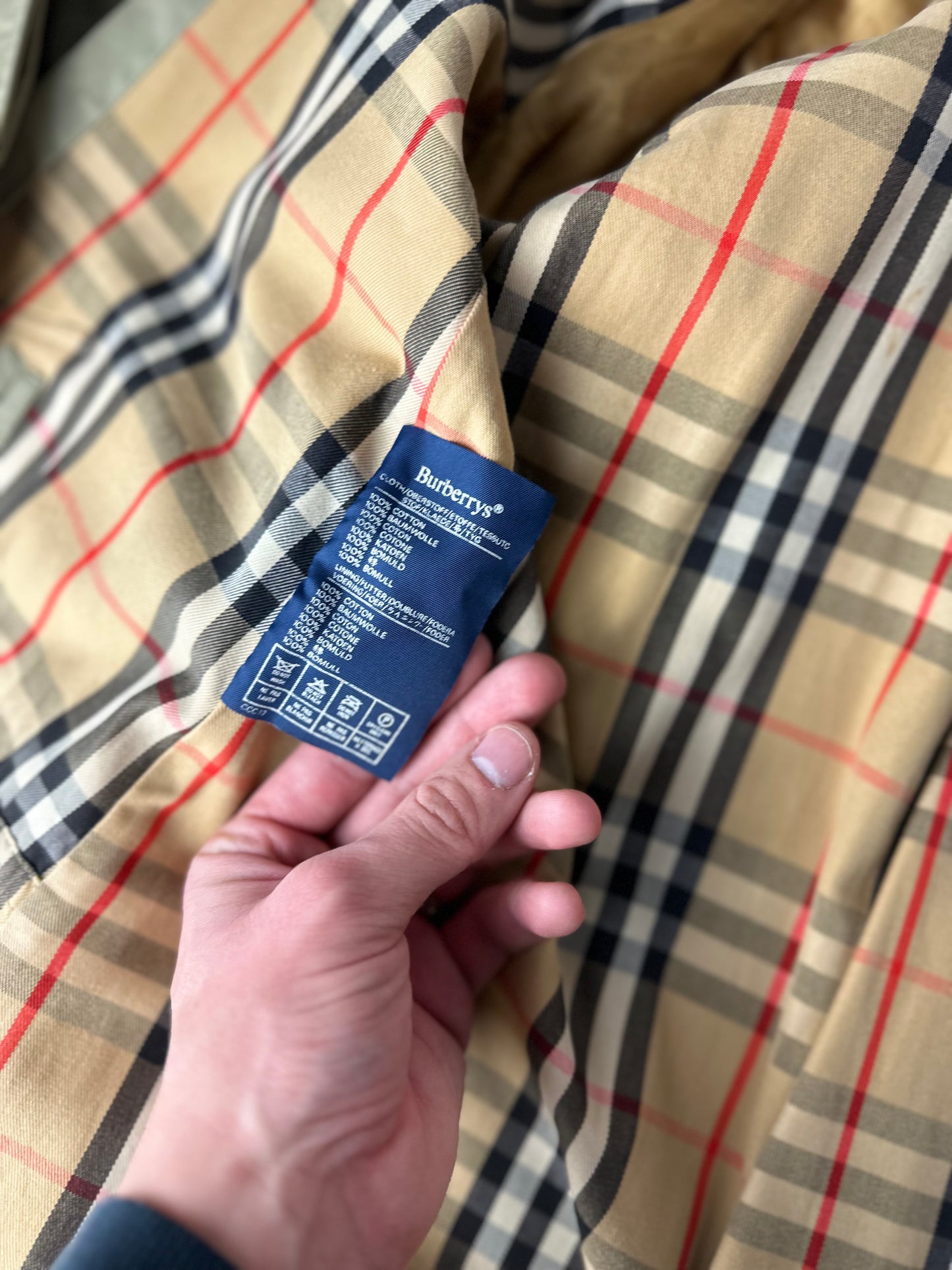 Burberrys Trenchcoat (8/XS)