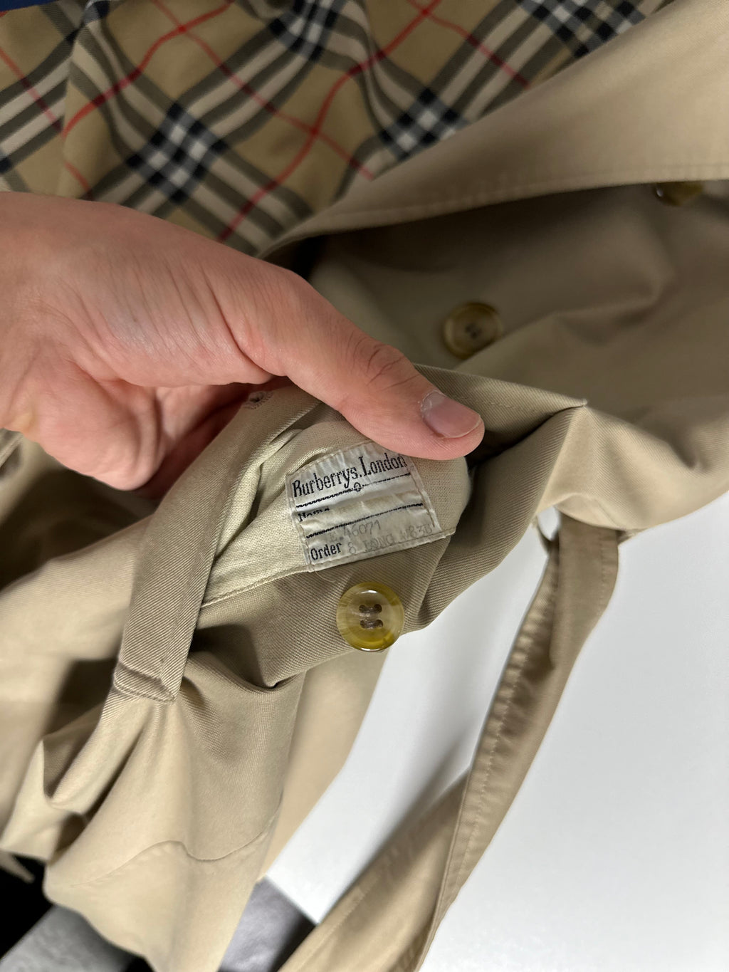 Burberrys Trenchcoat (8/XS)