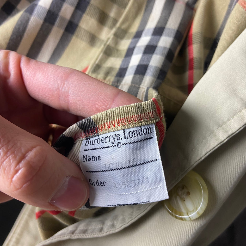 Burberry Trenchcoat Size 12/M