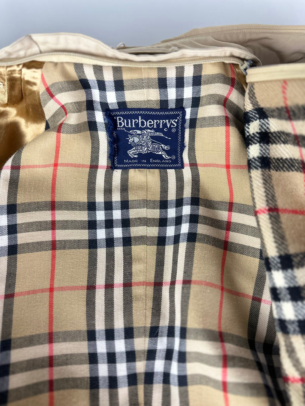 Burberrys Trenchcoat (10/S) including Inlet
