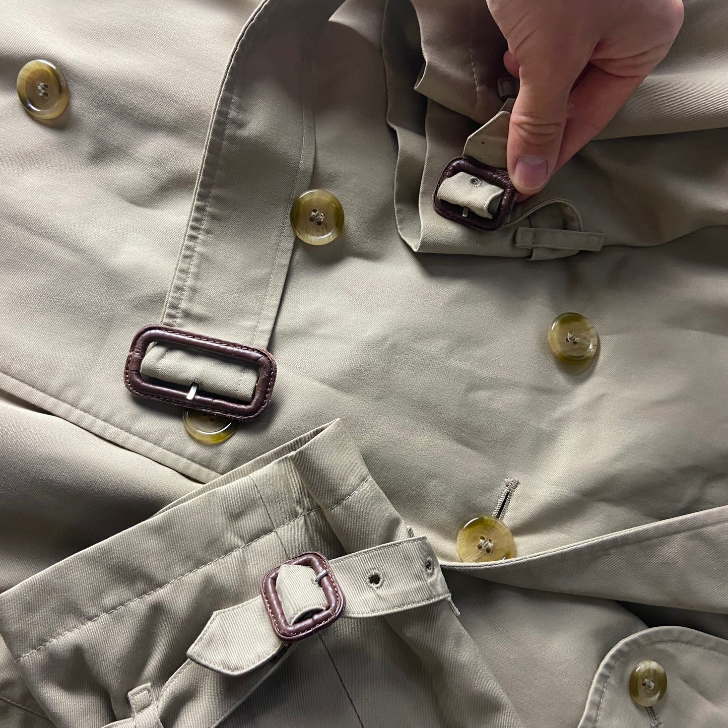 Burberrys Trenchcoat (12/M) including Inlet