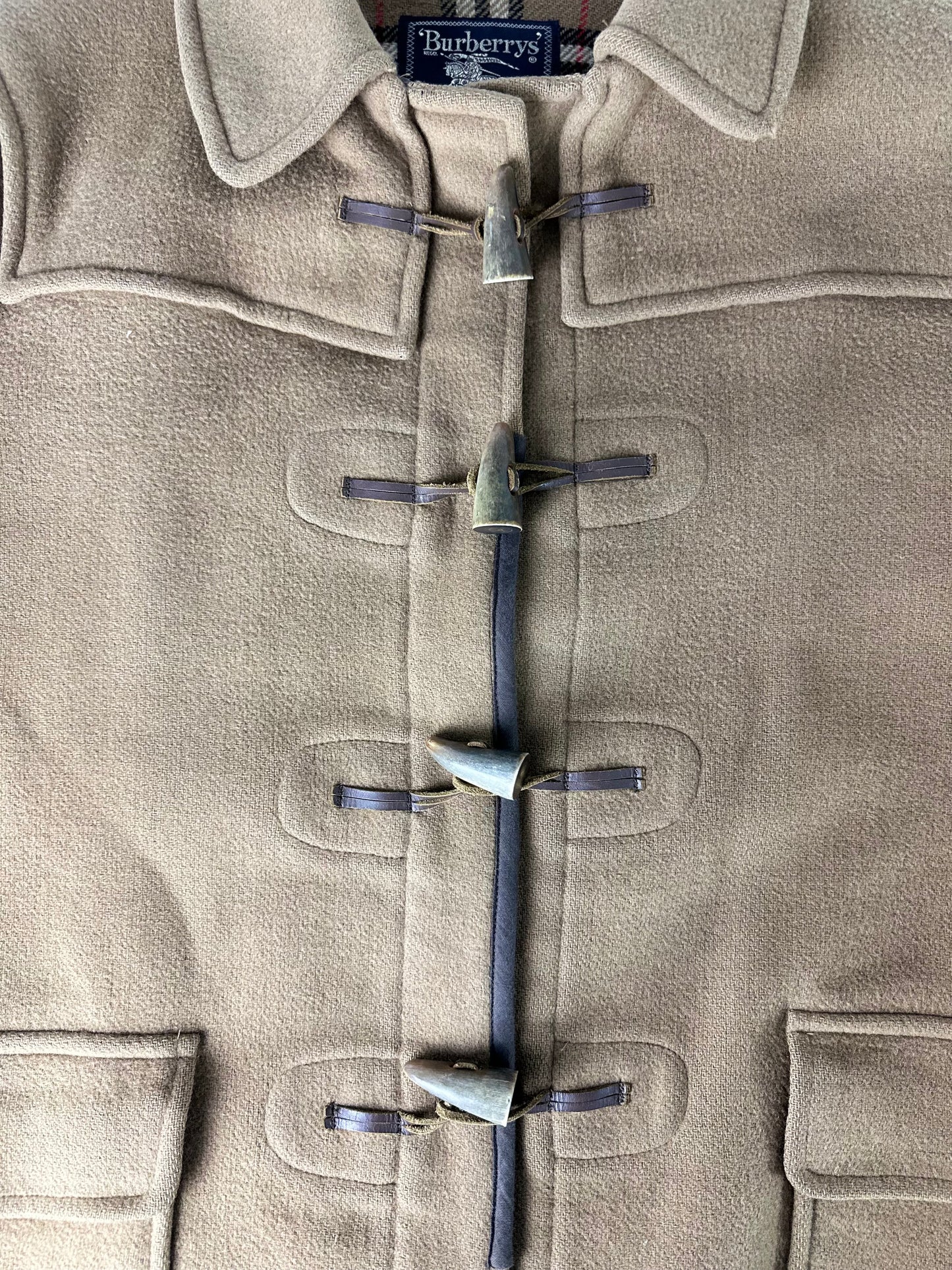 Vintage Burberry Duffle Coat Size 56 XL