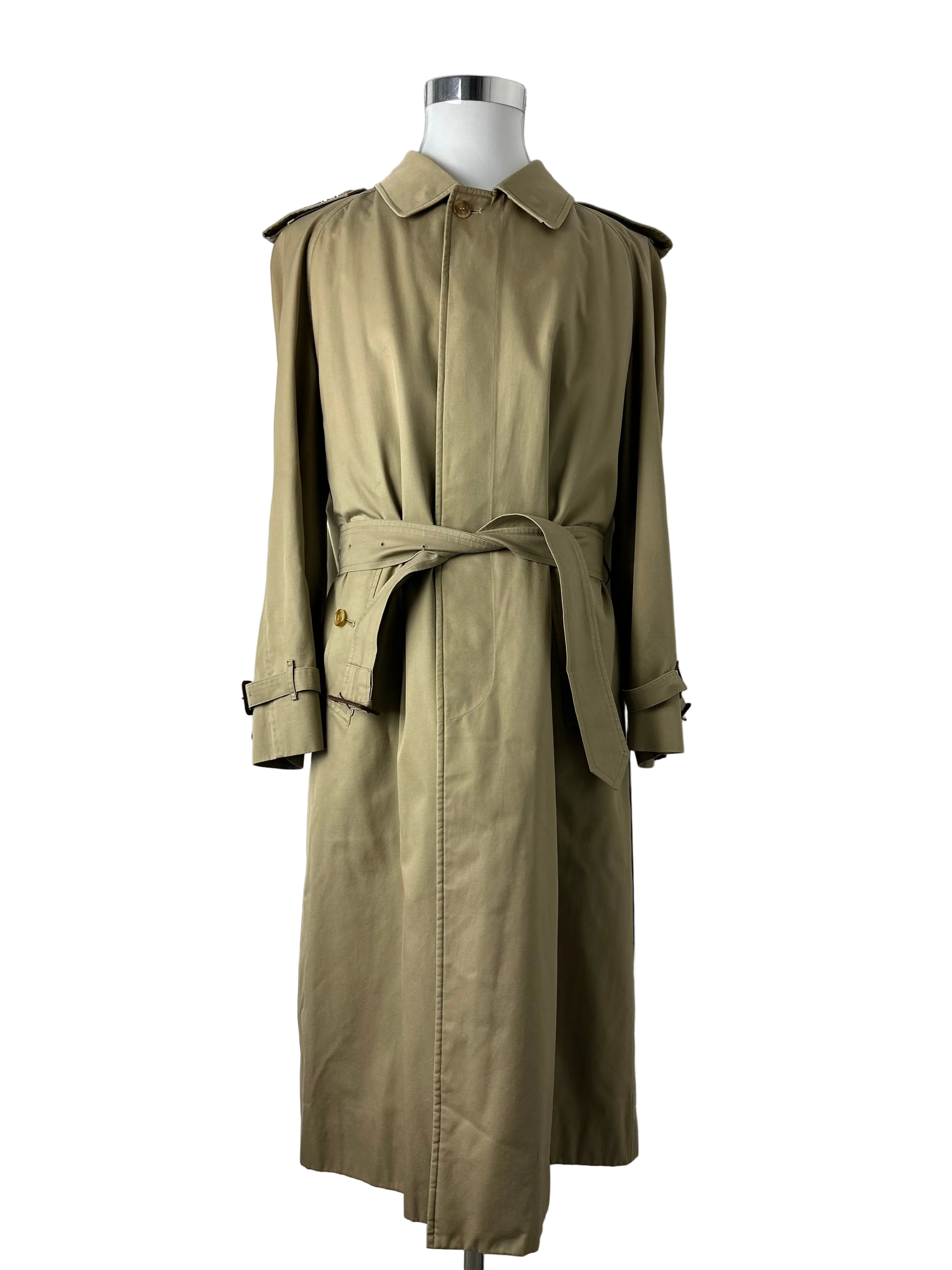 Burberrys Trenchcoat (52/L) including Inlet