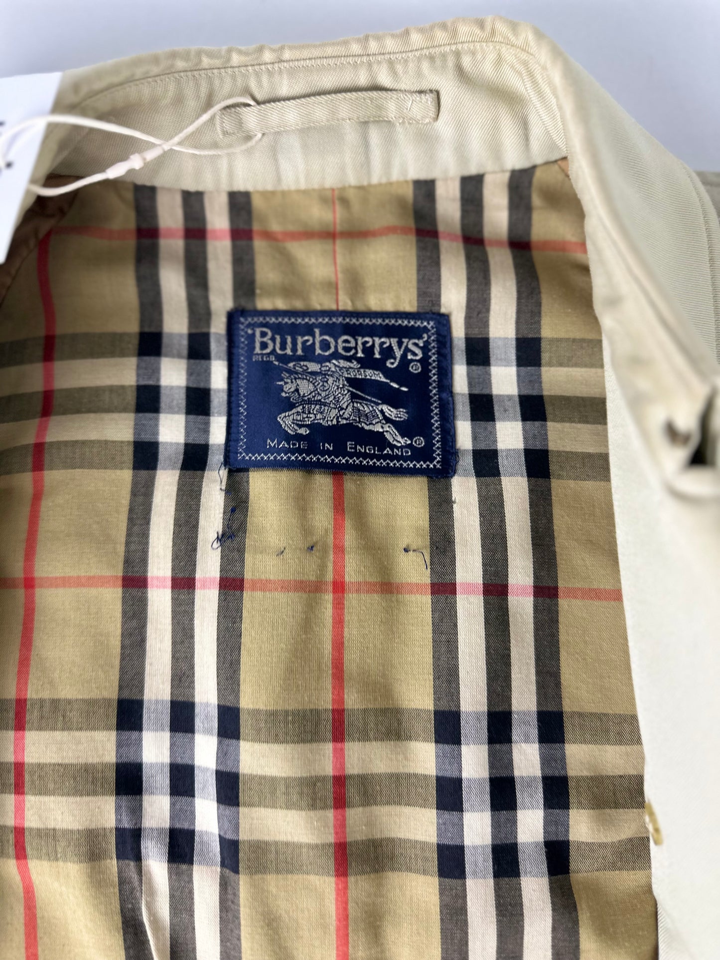 Vintage Burberry Trench Coat Size 10 S