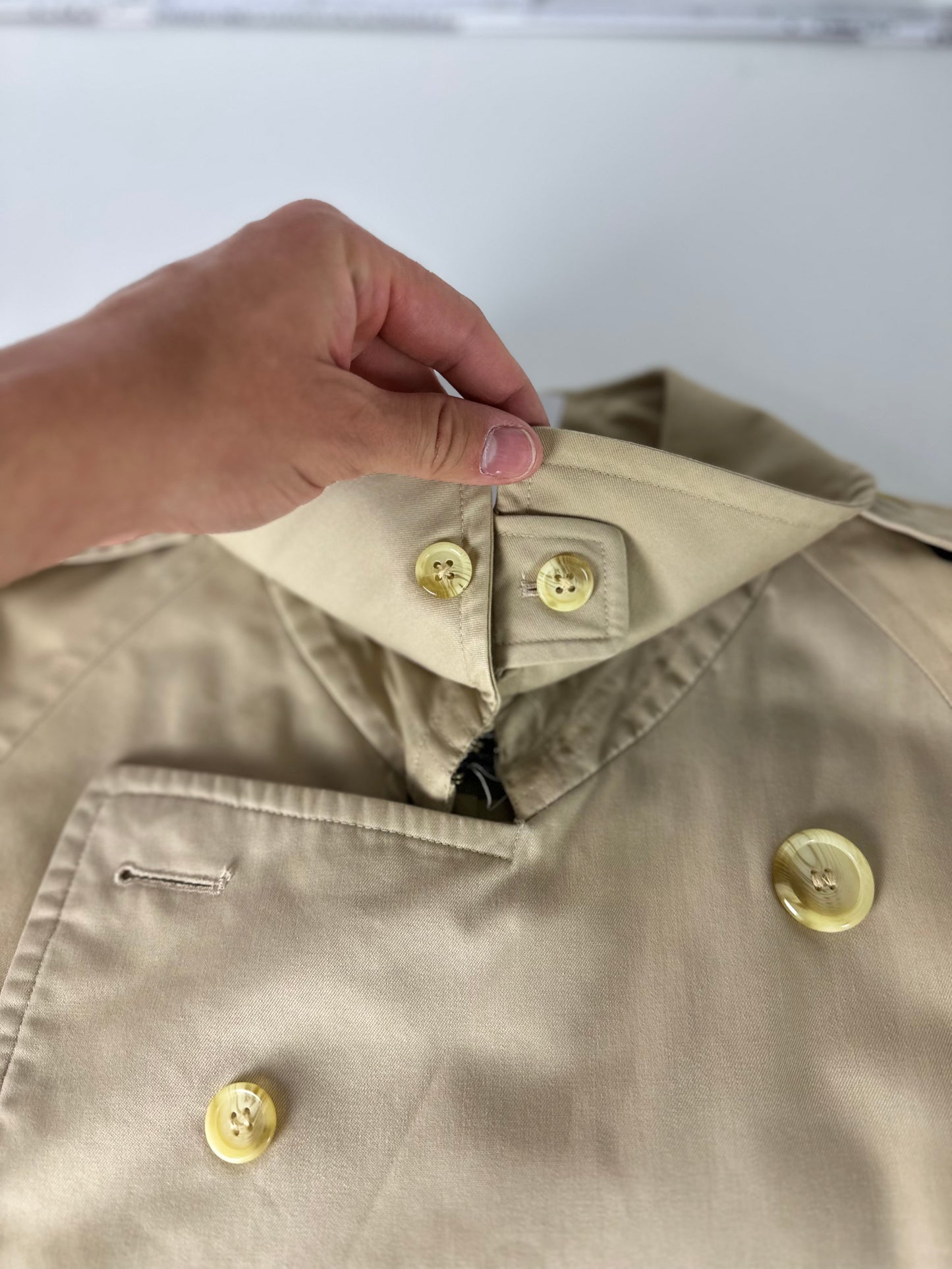 Vintage Burberry Trench Coat Size 44 XS