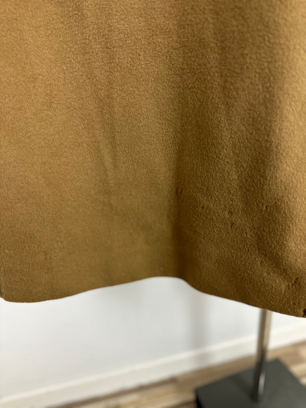 Vintage Burberry Wool Coat Brown Size 60 XXXL
