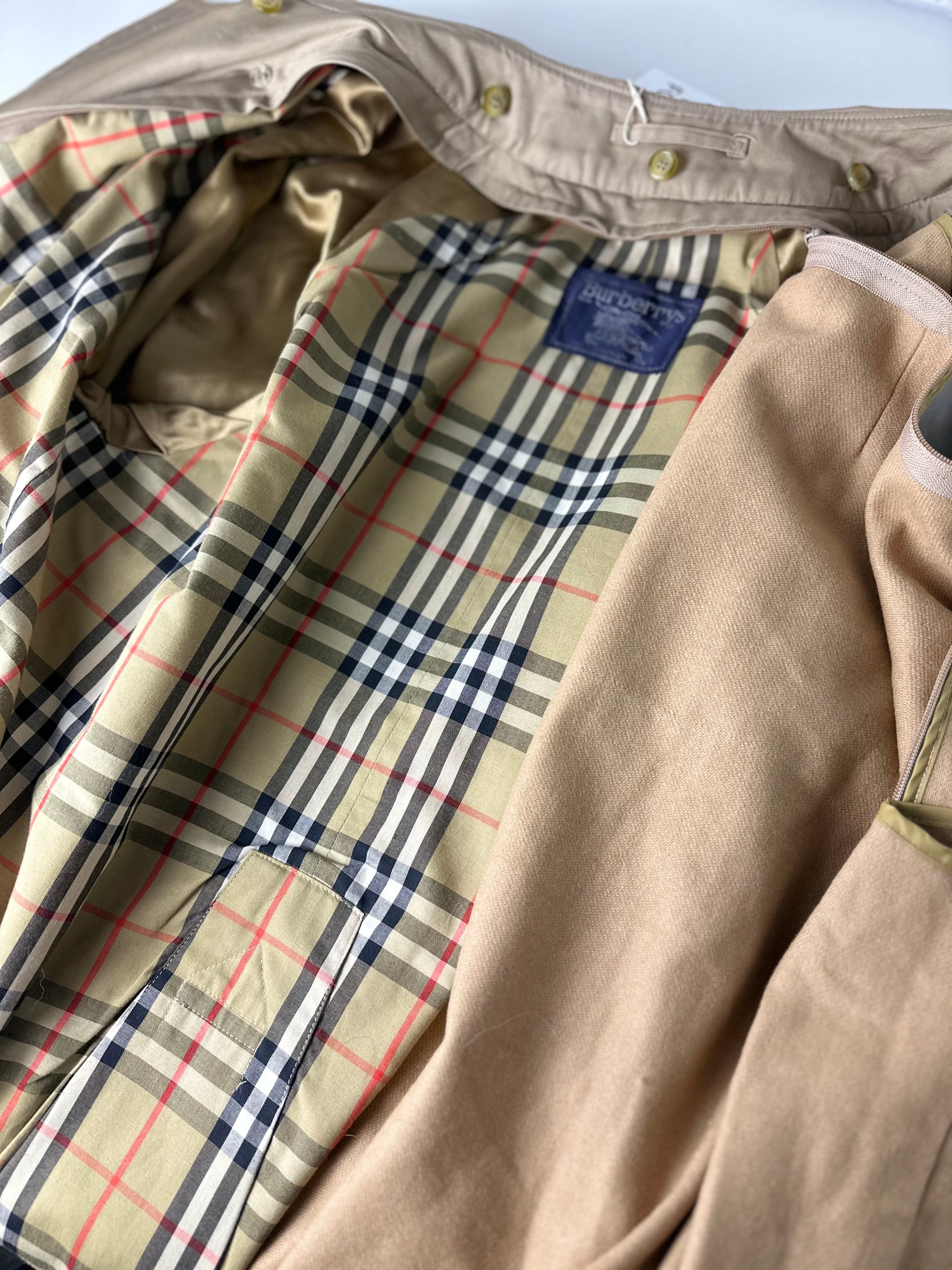 Burberrys Trenchcoat (58/XXL) including Inlet