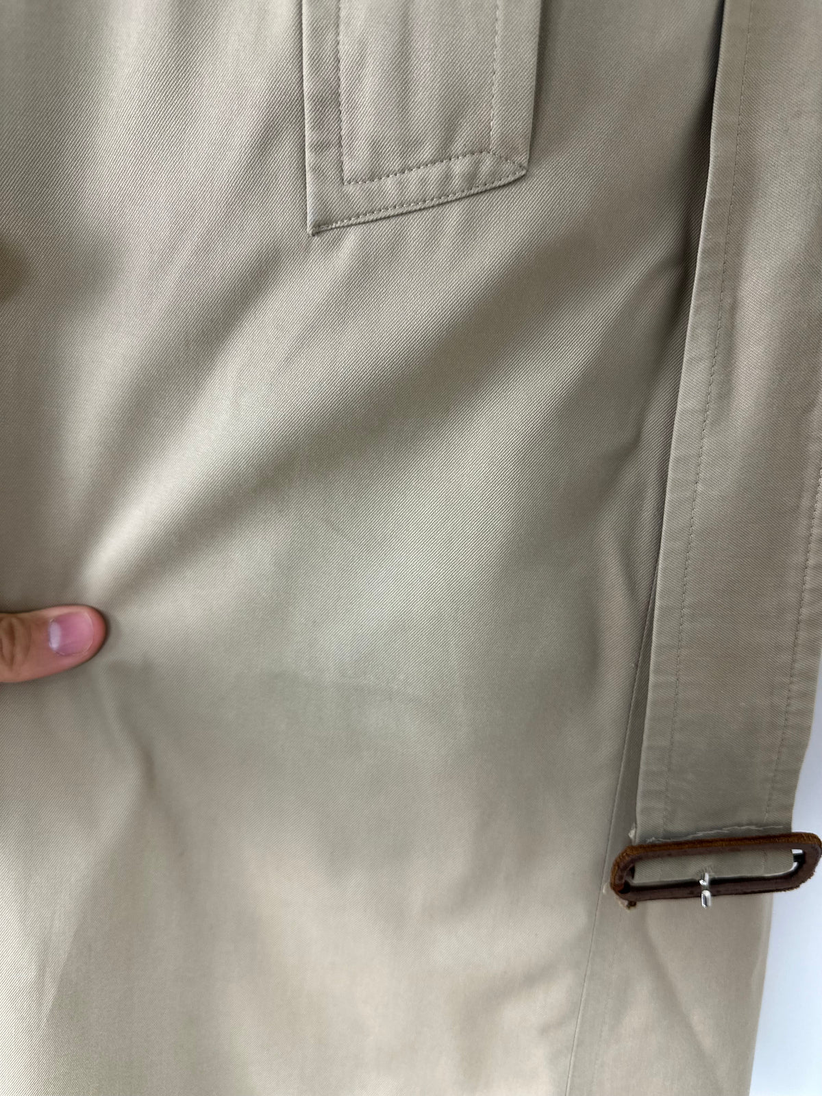 Vintage Burberry Trench Coat Beige Size 48 M