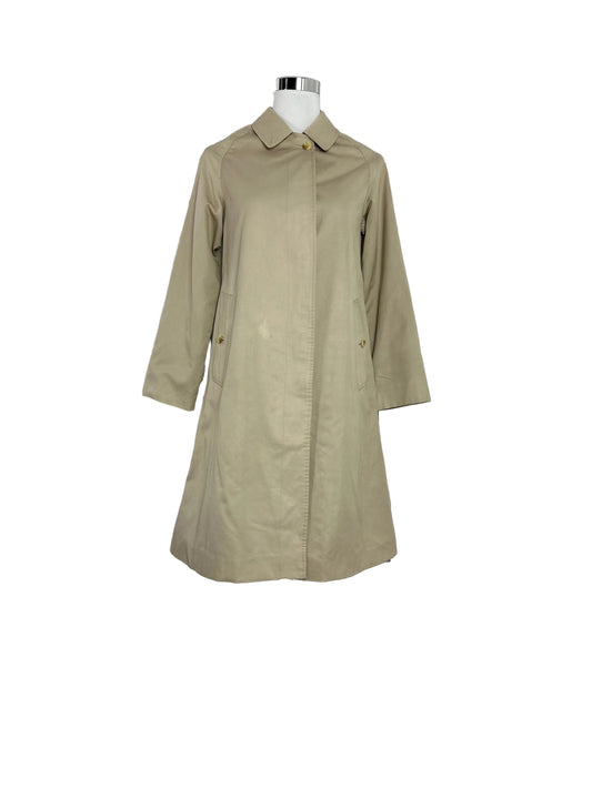 Vintage Burberry Car Coat Size 6 XXS