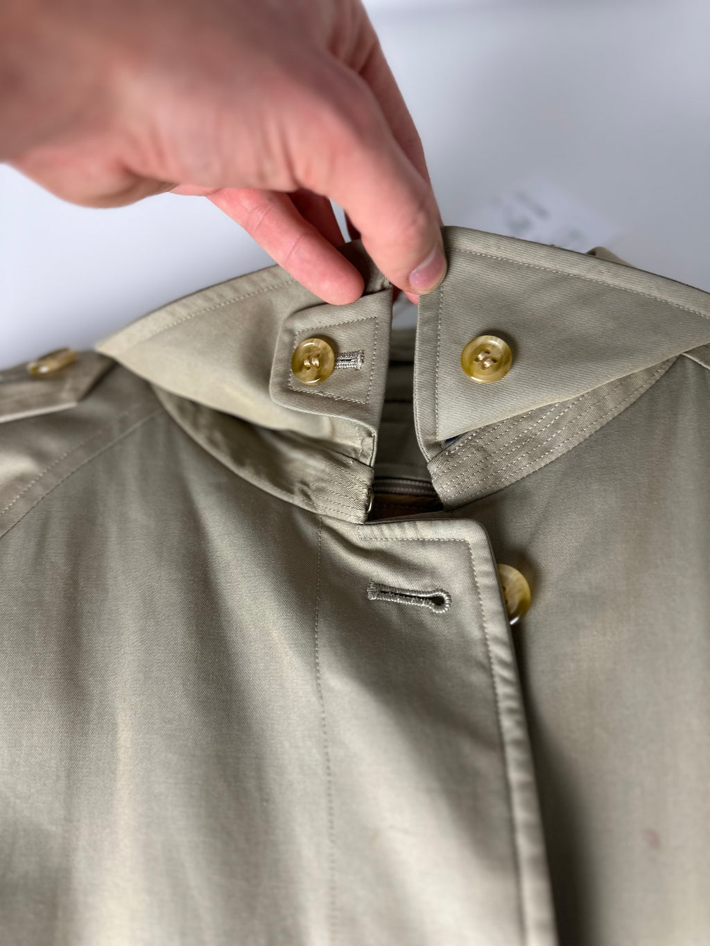 Burberrys Trenchcoat (8/XS) including Inlet