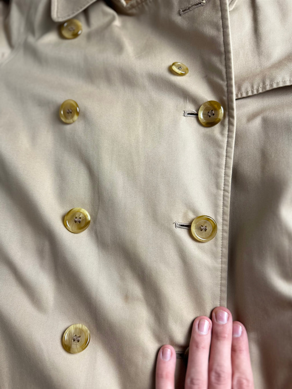 Burberrys Trenchcoat (12/M) including Inlet