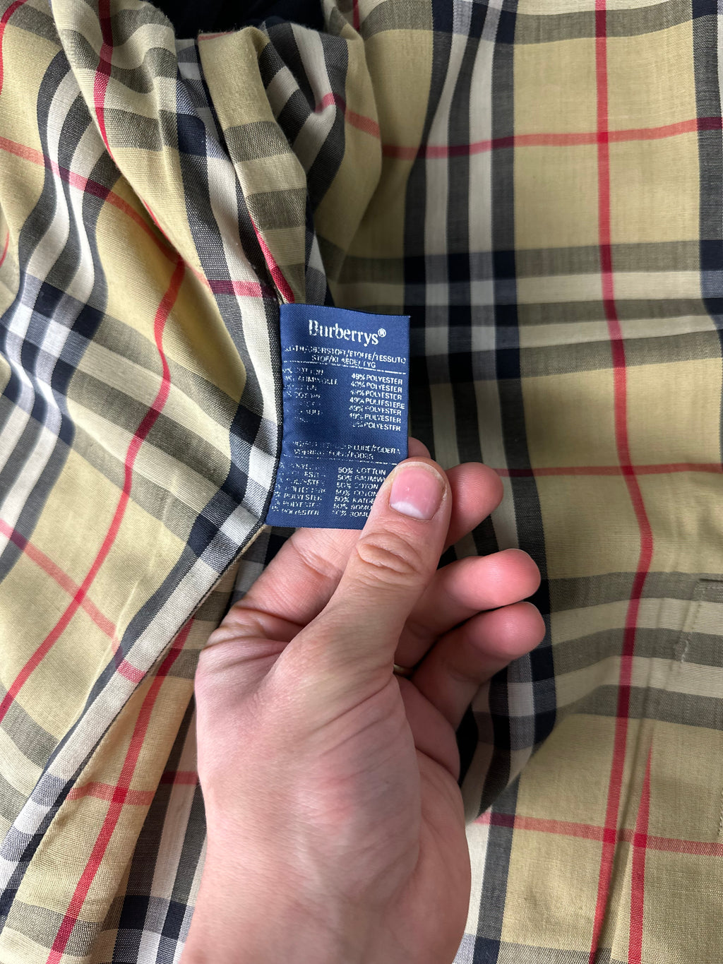 Burberrys Trenchcoat (8/XS)