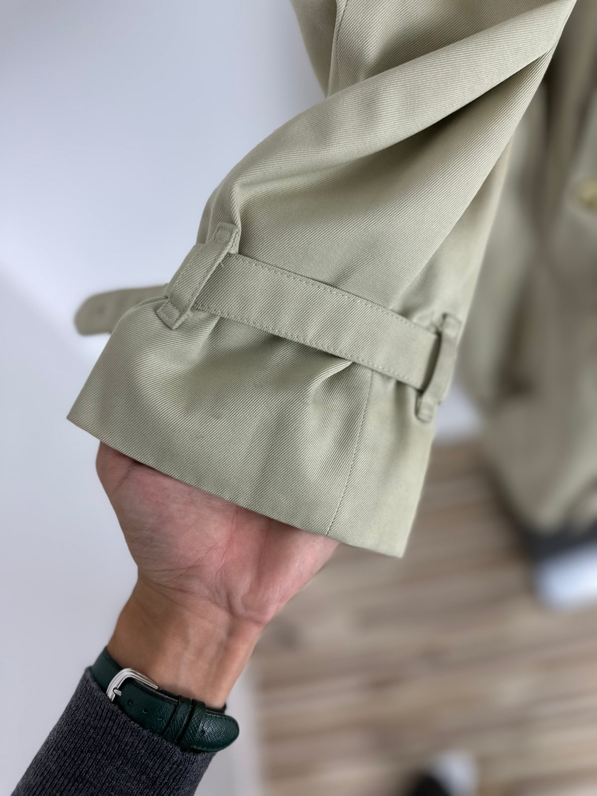 Vintage Burberry Trench Coat Creme Size 50 L