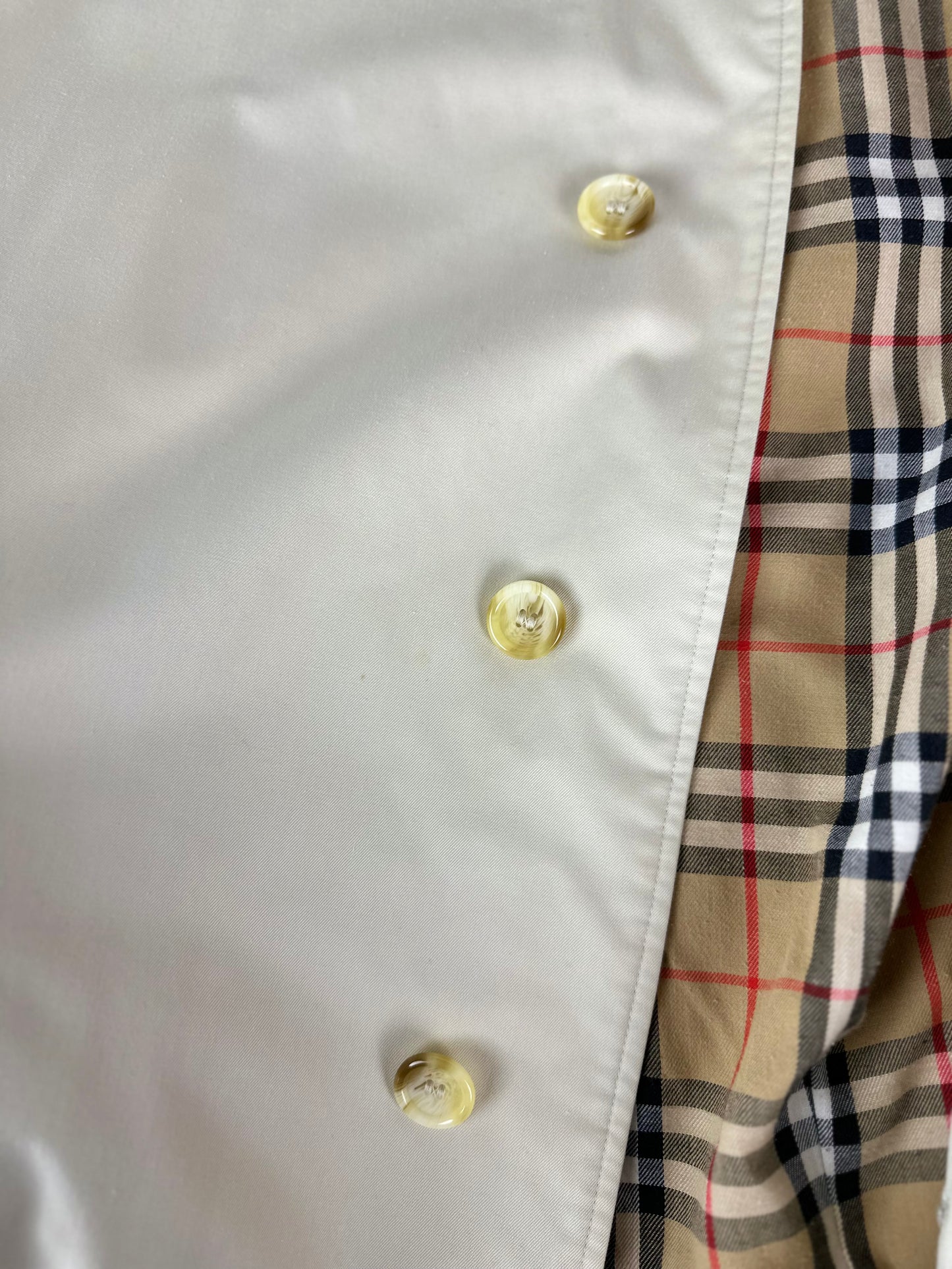 Vintage Burberry Car Coat Creme 52 L