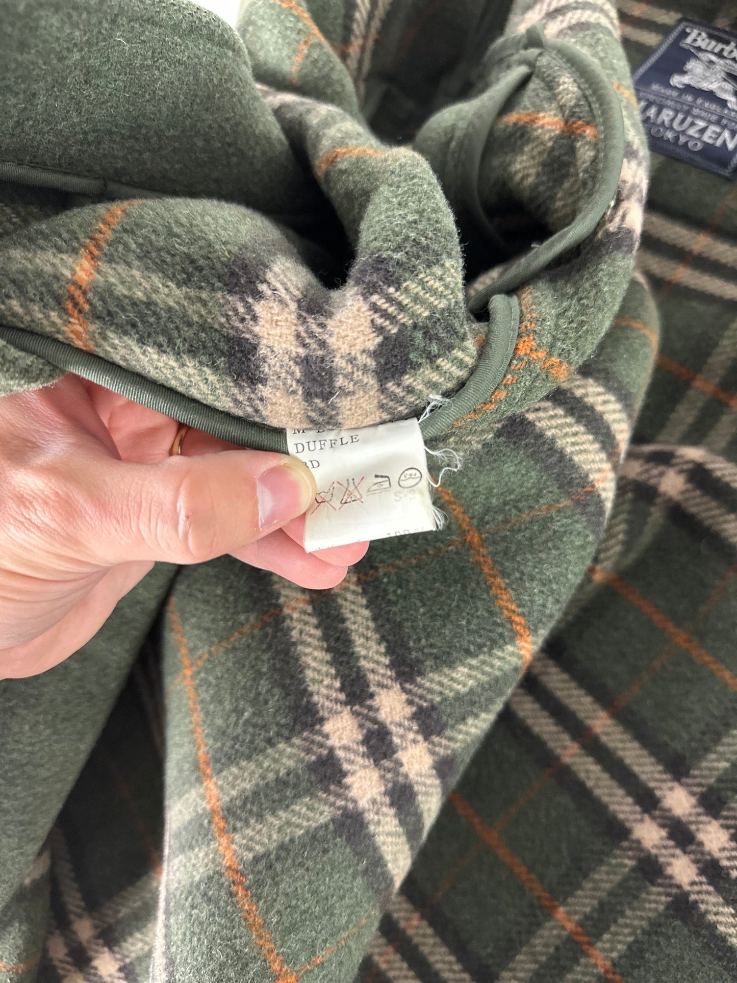 Vintage Burberry Duffle Coat Size 48 M