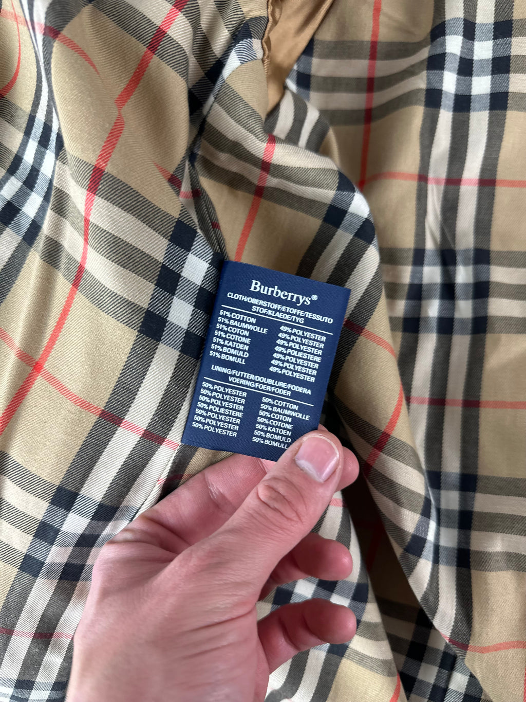 Burberrys Trenchcoat (10/S)