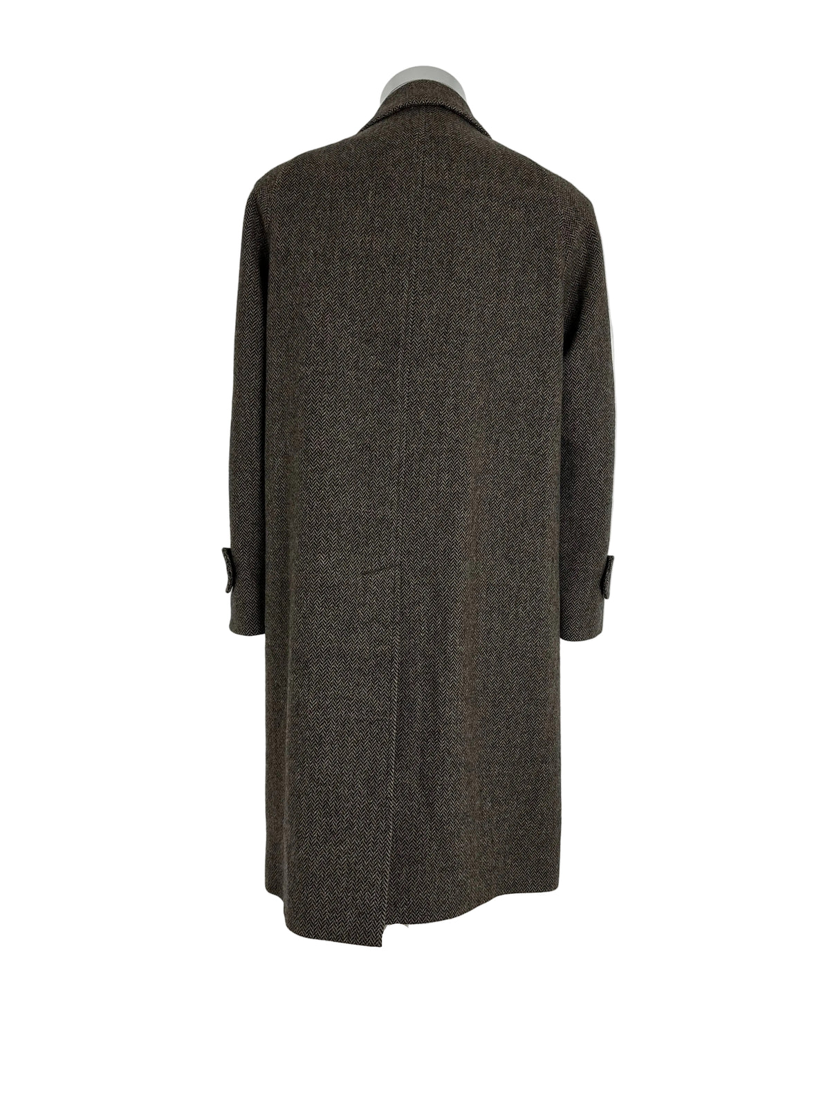 Vintage Burberry Wool Coat Brown Size 48 M