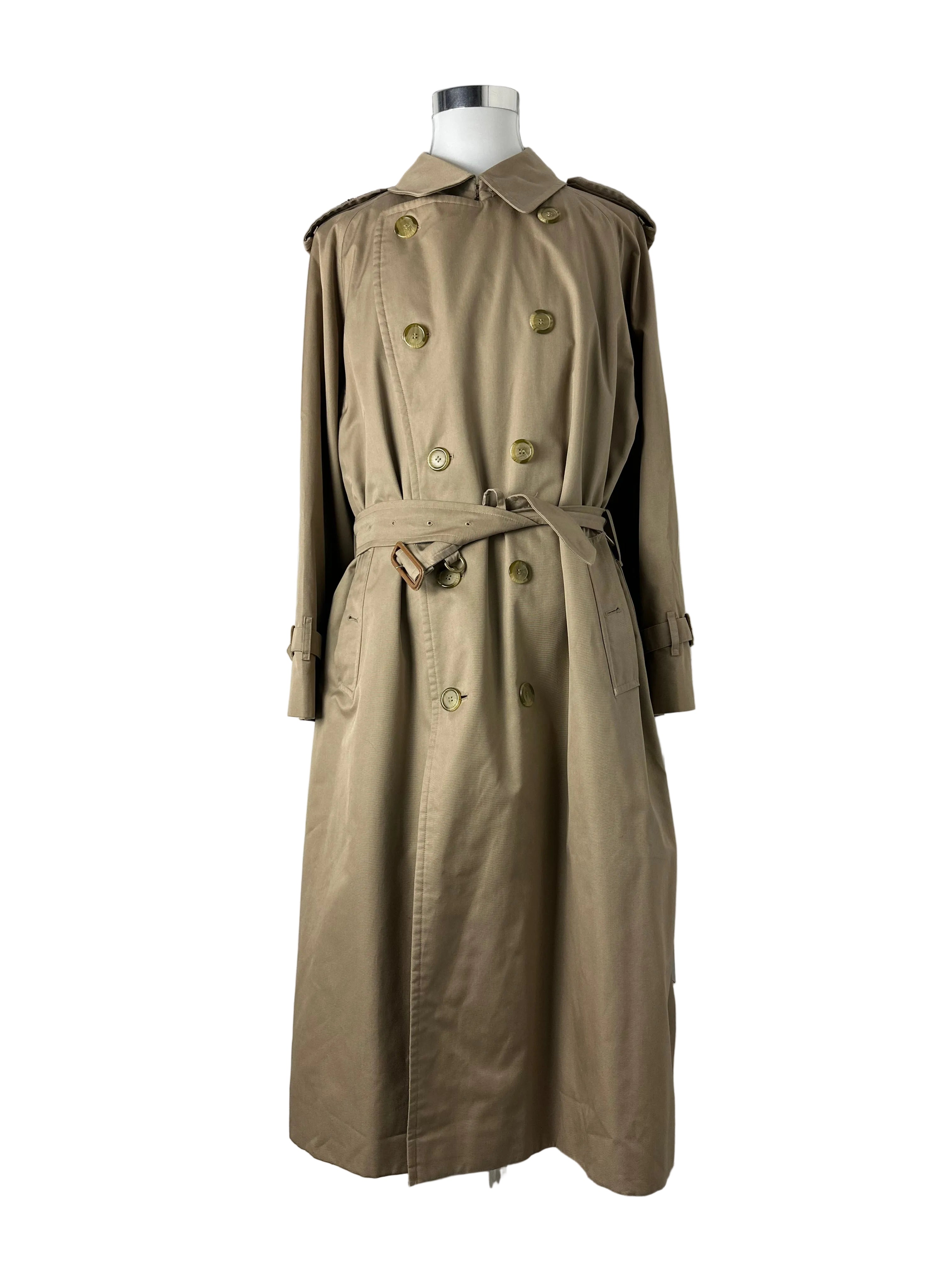 Burberrys Trenchcoat (58/XXL) including Inlet