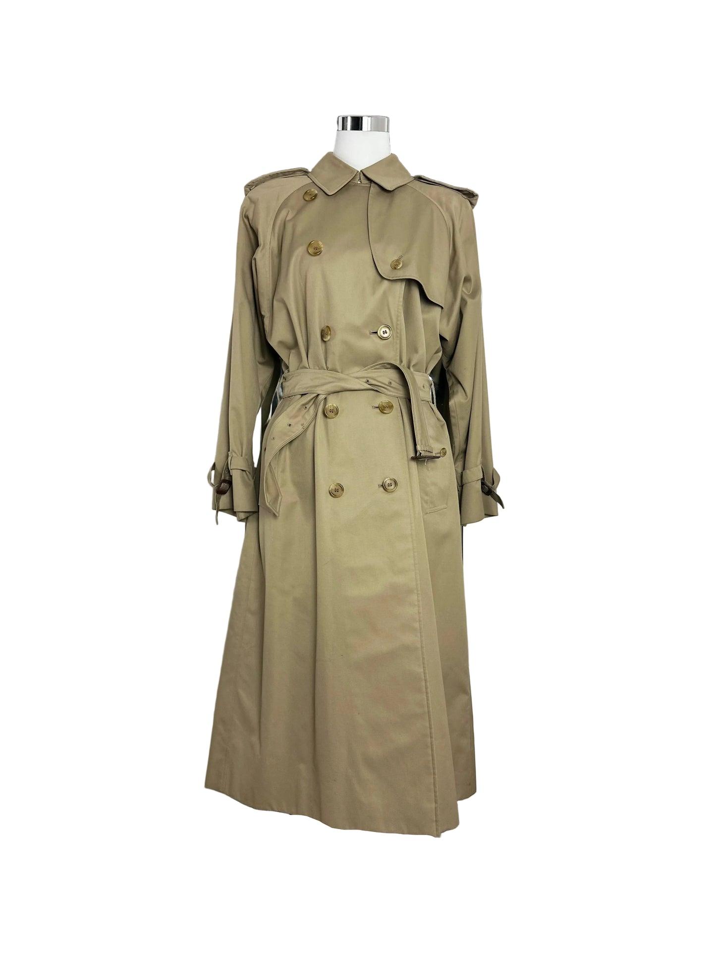 Vintage Burberry Trench Coat Size 14 L