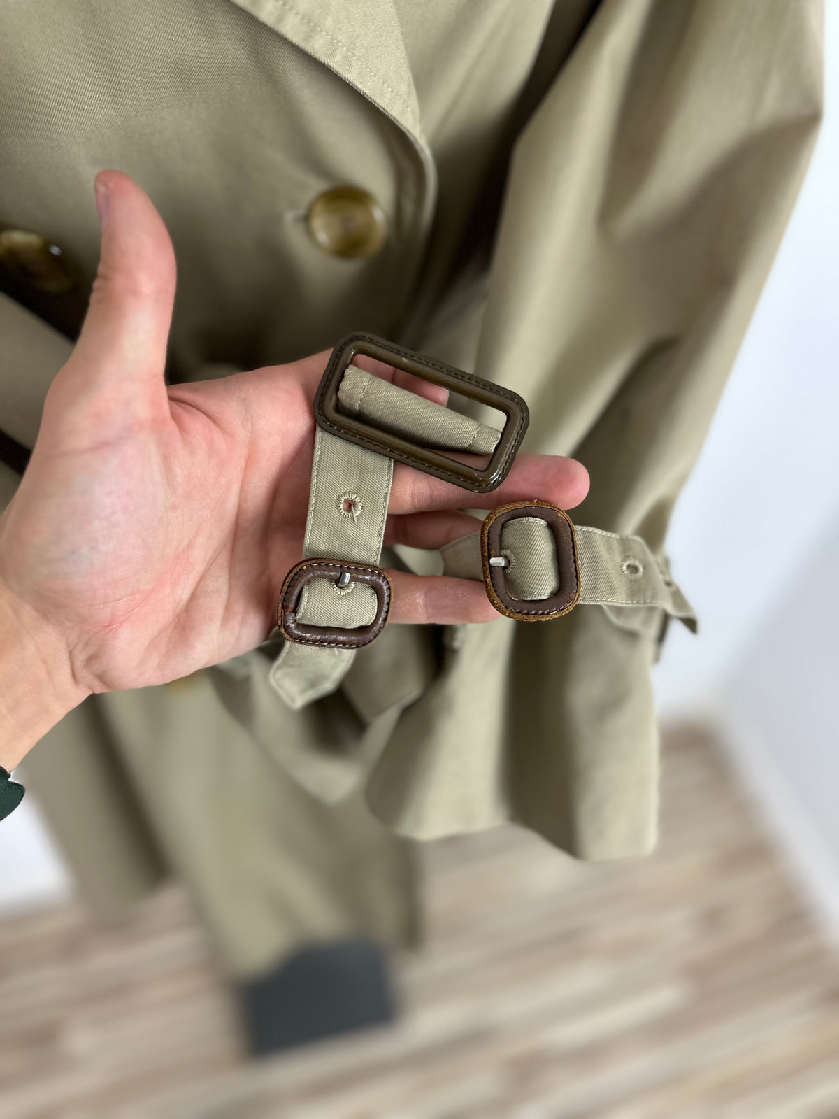 Vintage Burberry Trench Coat Beige Size 52 L