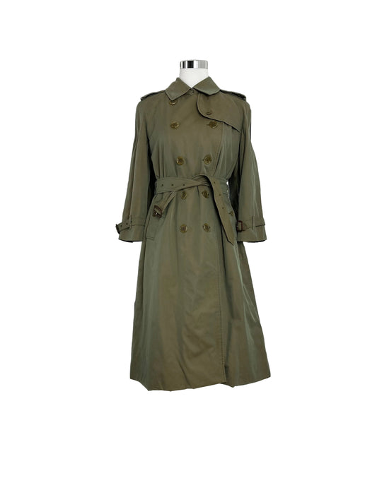 Vintage Burberry Trench Coat Size 6 XXS With Lining
