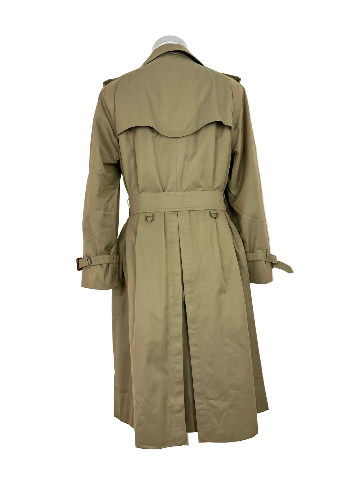 Vintage Burberry Trench Coat Oliv Size 48 M