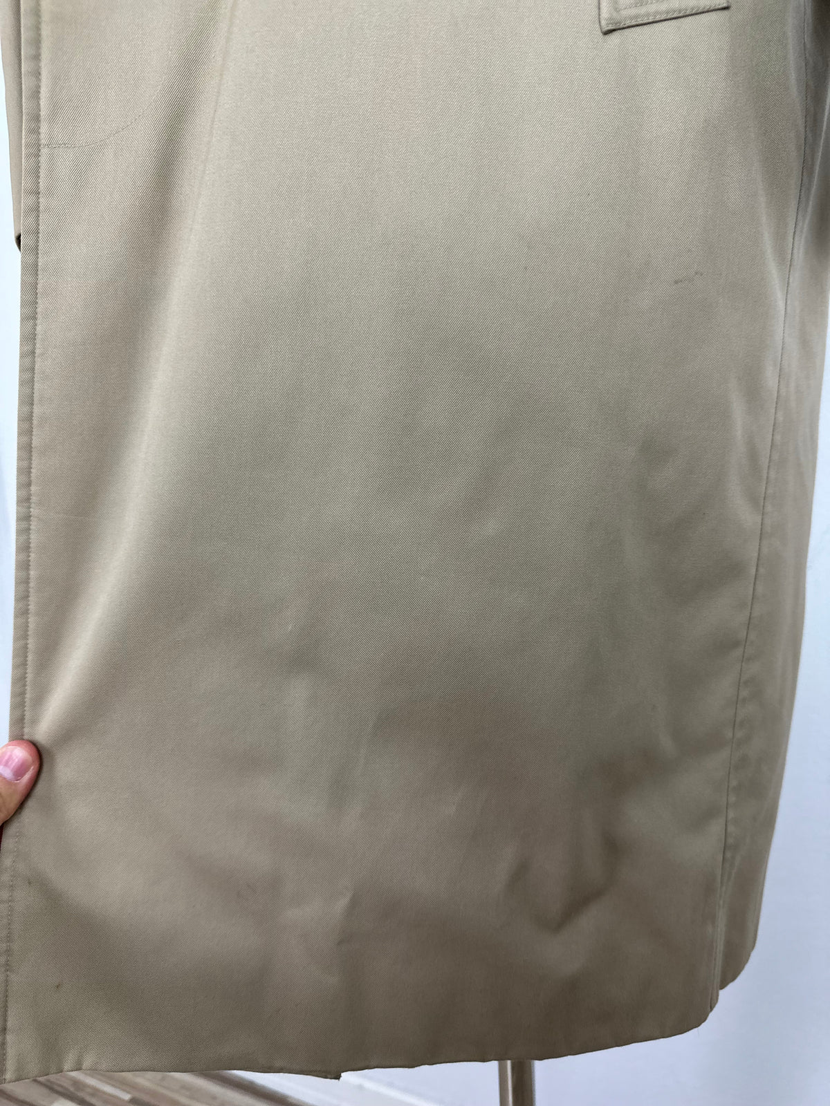 Vintage Burberry Car Coat Beige Size 48 M
