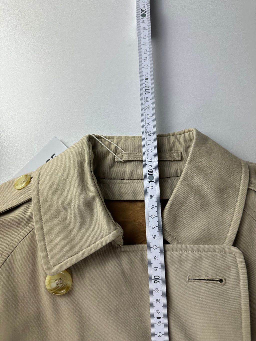 Burberrys Trenchcoat (4/XXXS) including Inlet