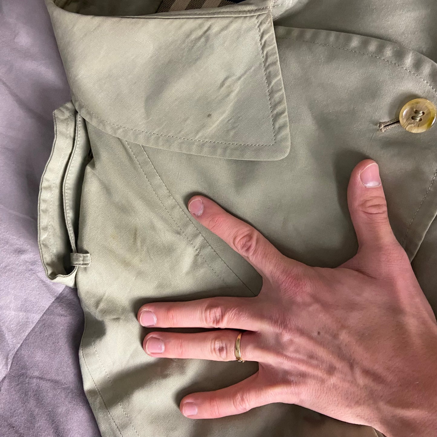 Burberry Trenchcoat Size 56/XL