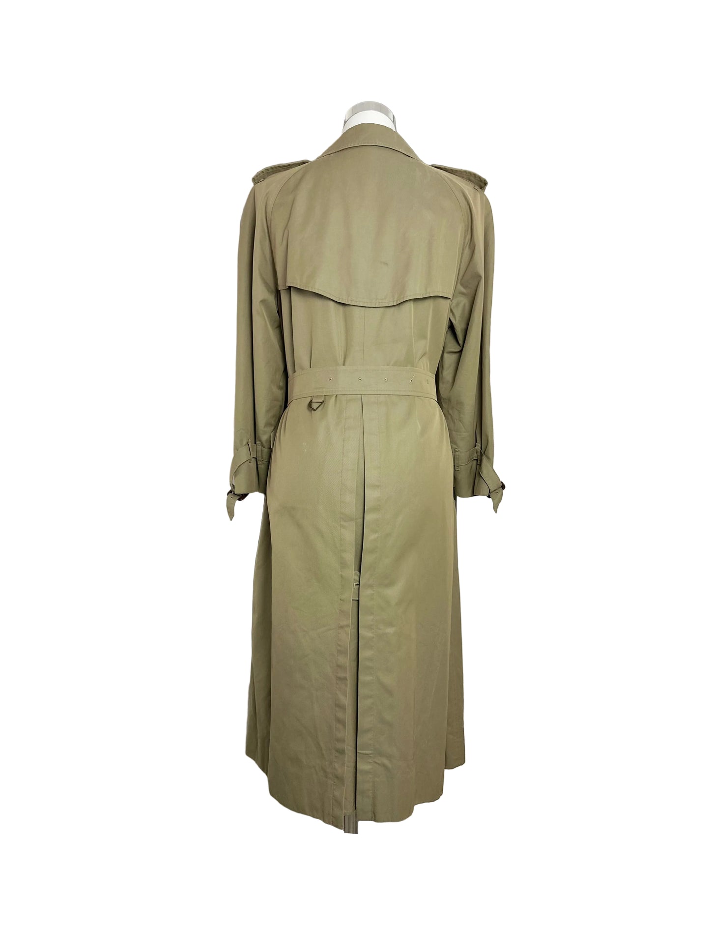 Vintage Burberry Trench Coat Size 12 M