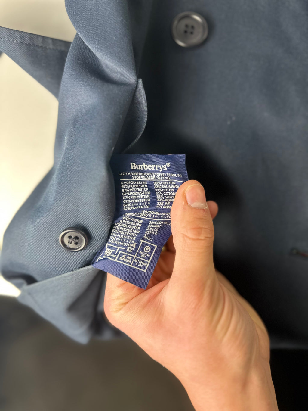 Burberrys Trenchcoat (8/XS)