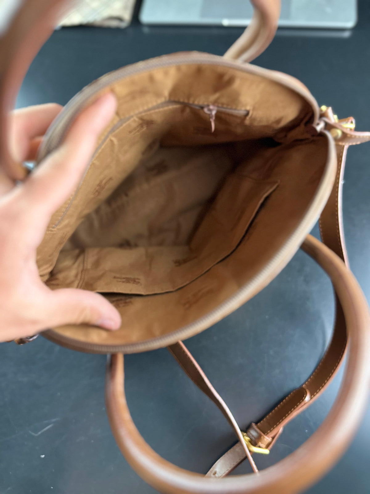 Vintage Burberry Haymarket Nova Check Bag