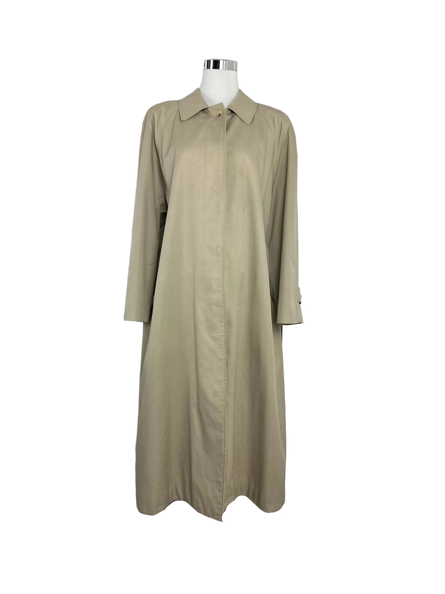Vintage Burberry Car Coat Size 16 XL
