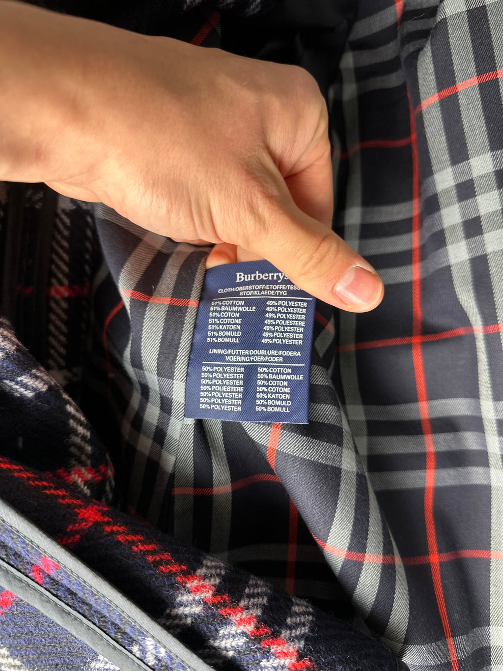 Burberrys Trenchcoat (10/S) including Inlet