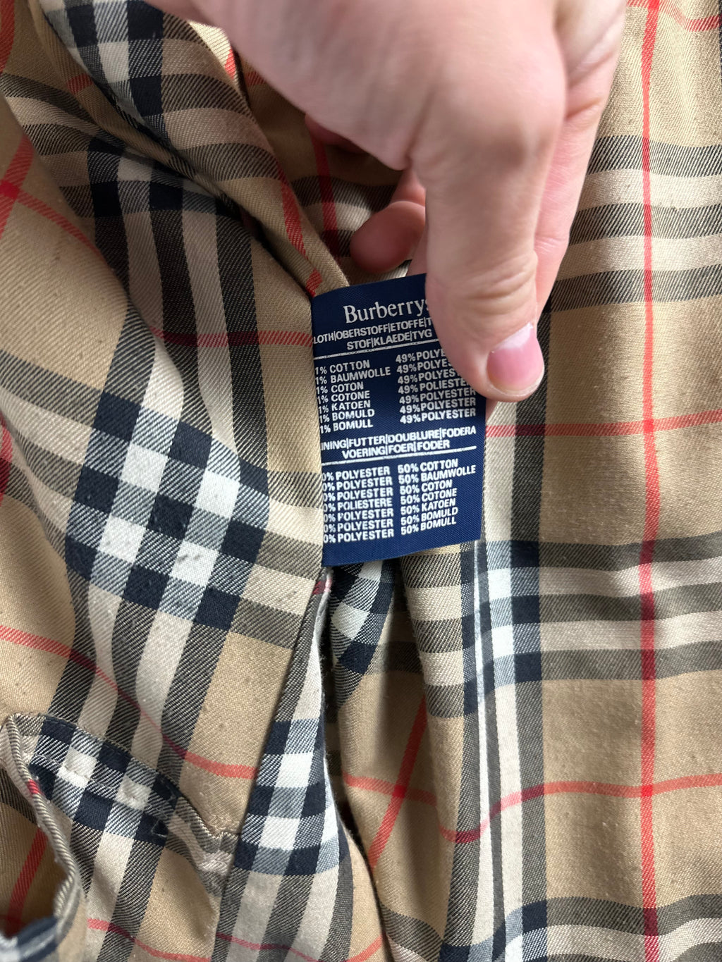 Burberrys Trenchcoat (60/XXL)
