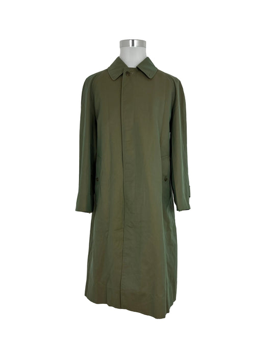 Vintage Burberry Car Coat Khaki Size 50 L