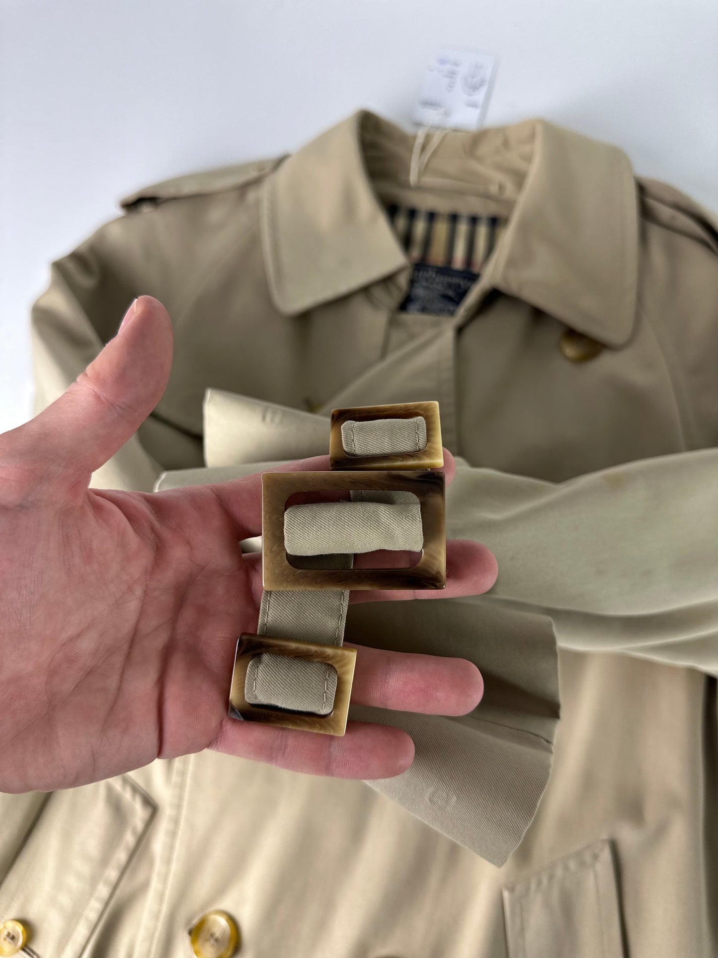 Vintage Burberry Trench Coat Size 48 M