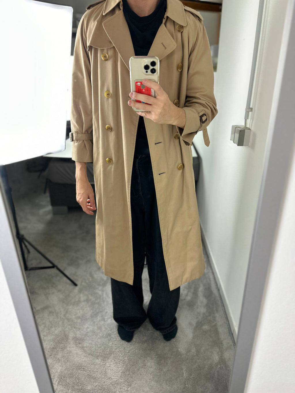 Burberrys Trenchcoat (12/M) including Inlet