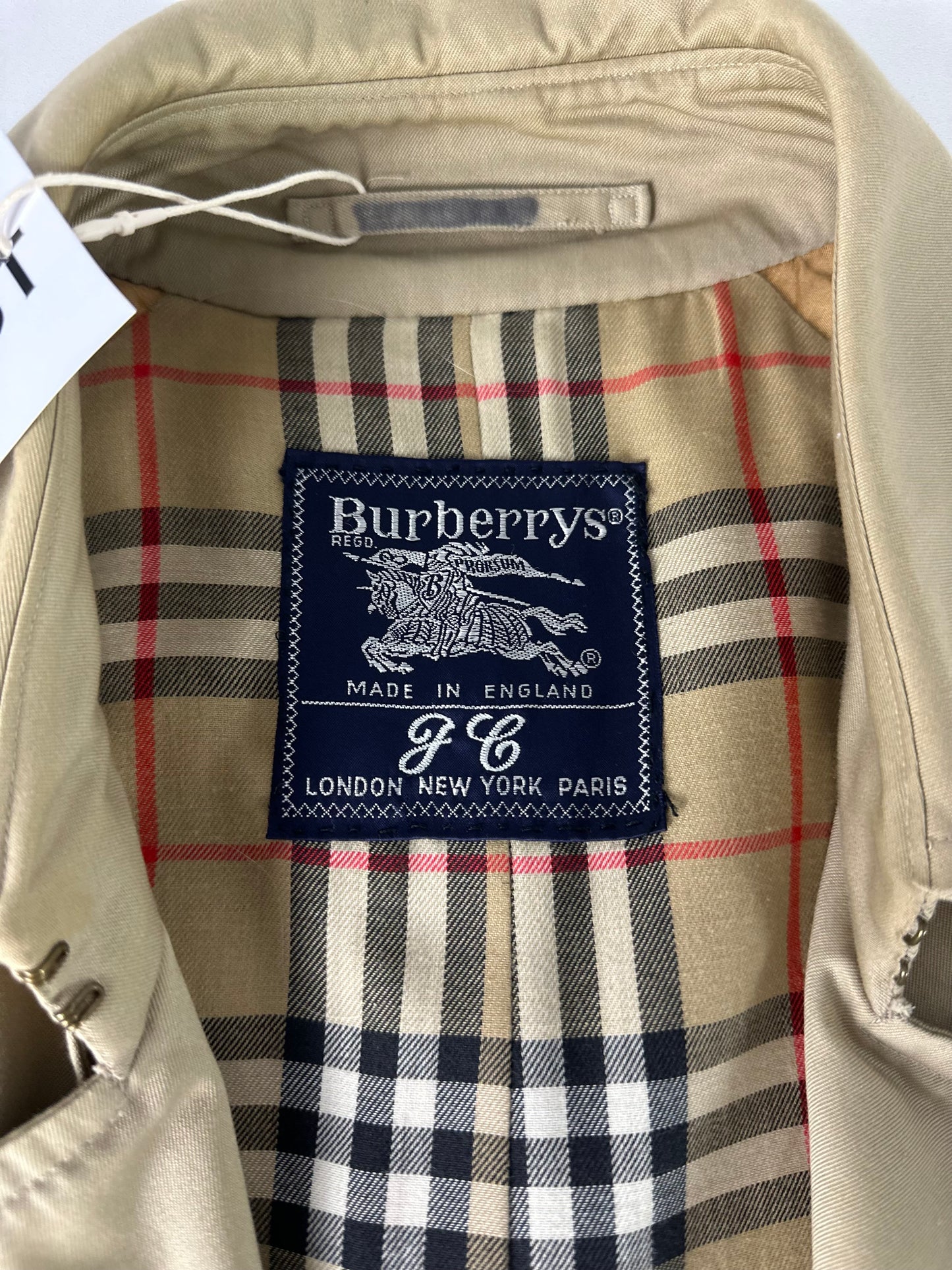Vintage Burberry Trench Coat Size 50 L