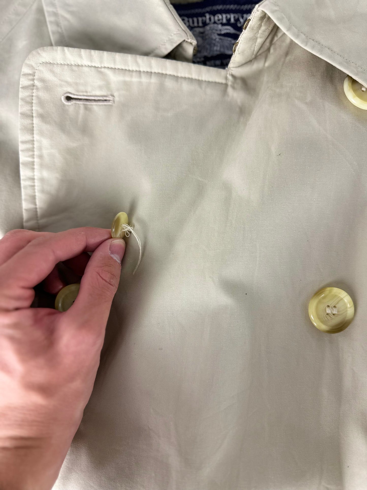 Vintage Burberry Trench Coat Size 50 L