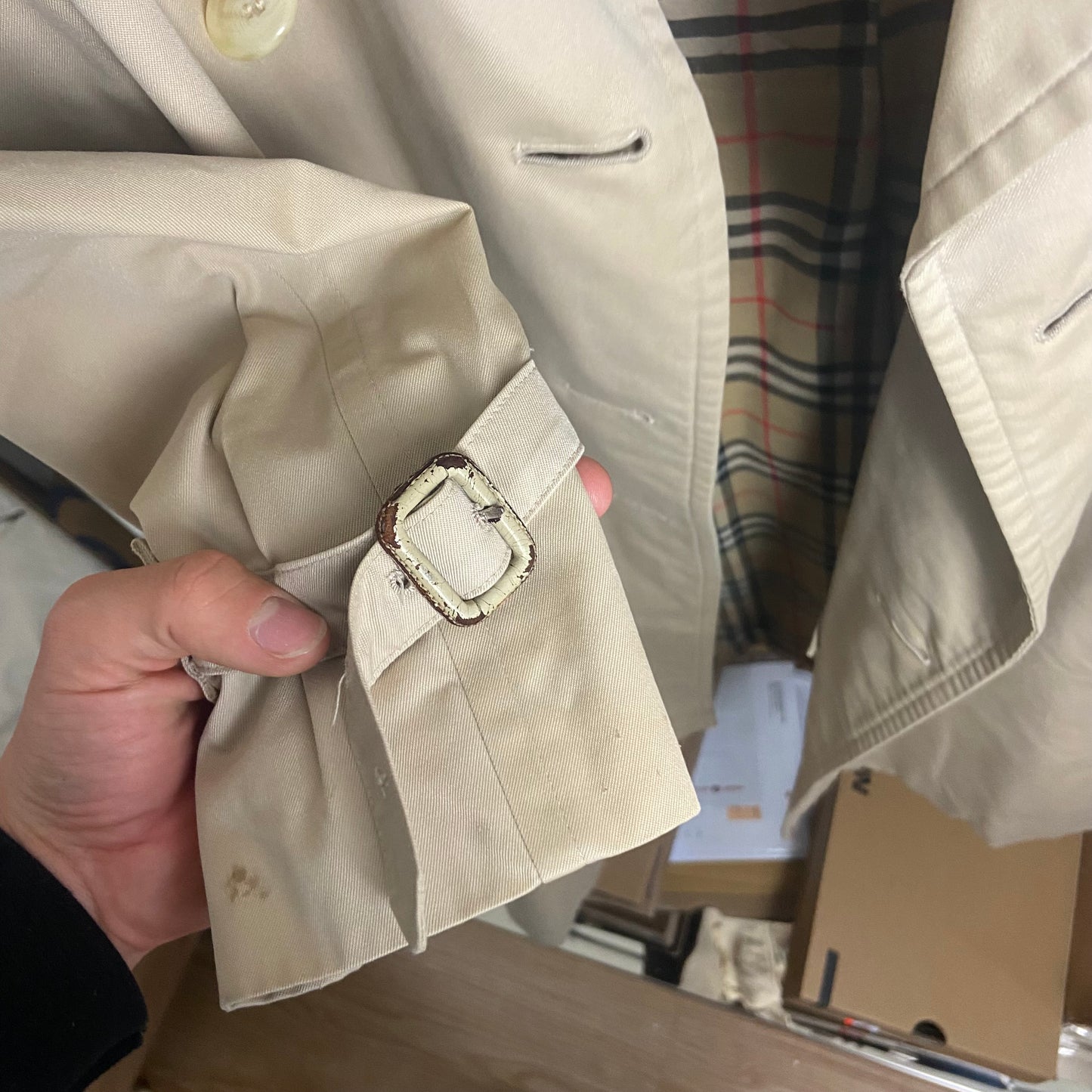 Burberry Trenchcoat Size 52/L