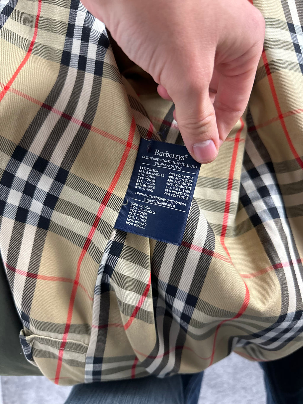 Burberrys Trenchcoat (50/L)