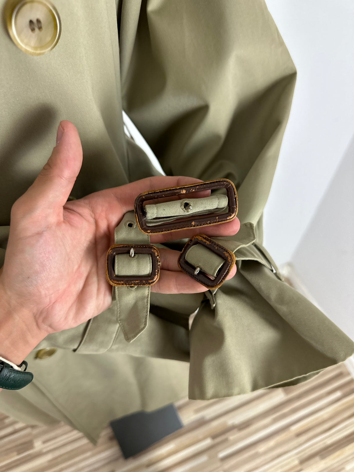 Vintage Burberry Trench Coat Beige Size 52 L