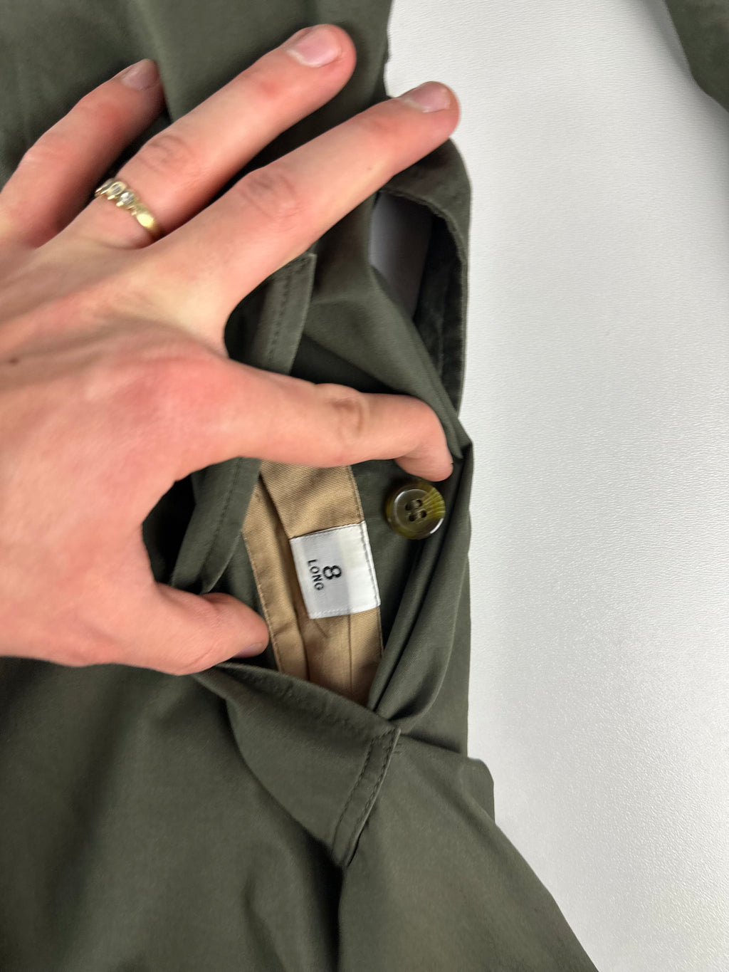 Burberrys Trenchcoat (12/M) including Inlet